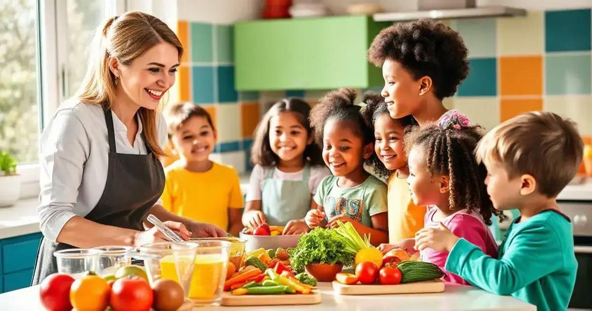 Benefícios de consultar um nutricionista para crianças