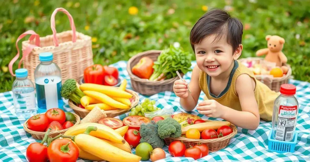 Dicas de alimentação saudável para crianças