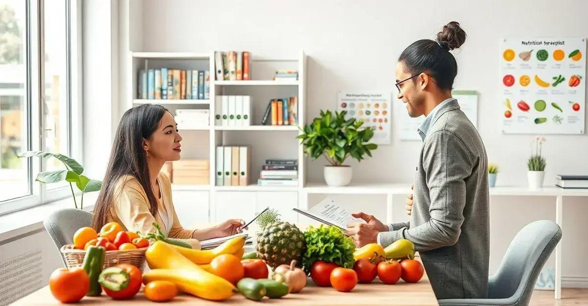 Principais áreas de atuação da nutrição.